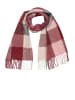 Faera Weicher Schal mit Fransen - Modischer Winter-Accessoire for Damen in Bordeaux