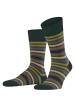 Socken Tinted Stripe in Steel mel.