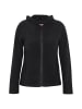 myMo ROCKS Damen Fleecejacke in Schwarz
