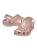 Crocs Clogs zum Reinschlüpfen Classic Glitter Cloq Rose