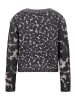 Betty Barclay Grobstrick-Pullover mit Pailletten in Beige/Braun