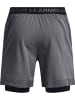 Under Armour Short "UA Vanish Woven 2in1-Shorts" in Grau