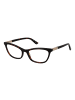 Guess Damen Optische Fassungen Katzenauge Braun