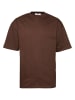 DEF DEF Lange T-Shirts in choclate brown