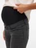 Vero Moda Umstandsjeans mit Schlag in Dark Grey Denim 1