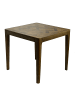 FineBuy Esstisch in Braun / Mango / 80x80x76