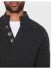 Threadbare Pullover Kelley in Charcoal Marl