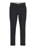 Jack & Jones Elegante Chino Hose Legere Business Stoffhose JPSTMARCO in Dunkelblau