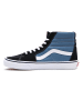 Vans Sneaker High in Blau/Schwarz