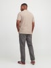 JACK & JONES PLUS Poloshirt in Petrified Oak
