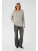 My Essential Wardrobe Strickpullover VeraMW Box fit in Light Grey Glitter