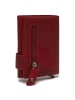 The Chesterfield Brand Portland - Kreditkartenetui 6cc 10 cm RFID (light grey) in rot