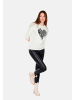KEY LARGO Sweatshirt 'NEED' in weiß