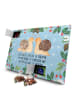 Mr. & Mrs. Panda Adventskalender Schnecken Liebe mit Spruch in Eisblau