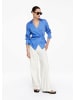 comma Bluse in 5444_azurblau