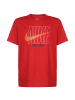 Nike Performance Trainingsshirt Dri-Fit Slub in rot / orange