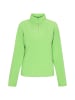 myMo Fleecepullover in Grün