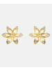 Diamant L'éternel Ohrringe aus 375 Gelbgold