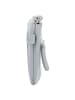 Esquire Viktoria Schlüsseletui Leder 12 cm grau