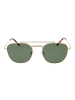 Funky Buddha Männer Sonnenbrille Quadratisch Gold