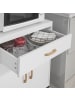 SoBuy Küchenschrank in Weiß - (B)62 x (H)119 x (T)40cm