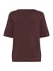 Kaffe Strickpullover KAlizza Regular fit in Fudge