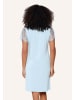 Linga Dore Kleid Pyjama in Pastel blue