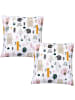 TupTam Kinder Kissenbezug mit Hotelverschluss 2er Set in beige