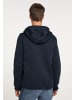 ICEBOUND Herren Strickfleecejacke in Marine Melange