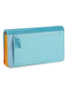 MYWALIT Medium Matinee Wallet Geldbörse Leder 17 cm in sardinia