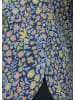 GOLDNER Hemdbluse mit floralem Muster in hellblau / melba / gemustert