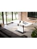 58 aufm Kessel COUCHTISCH Höhenverstellbar Else 3 120x56x70 Holzwerkstoff Ice White