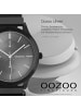 Oozoo Analog-Armbanduhr Oozoo Timepieces schwarz groß (ca. 45mm)