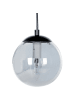 Beliani Pendelleuchten NOEL in Schwarz/Transparent - (W) 35 x (H) 143 x (L) 35 cm