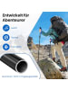 COSTWAY Wanderstöcke faltbar Aluminium 115-130cm in Blau