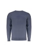 NORWAY 1963 Blau Herren Pullover aus Wolle