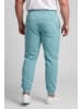 Men Plus Lange Sweathose in helles türkis