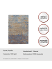Arte Espina Wohnzimmer Teppich – Kurzflorteppich Blaze 625 in blau - beige - rechteckig