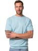 JP1880 Kurzarm T-Shirt in jeans blau