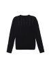 faina Damen Strickjacke in SCHWARZ
