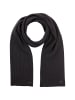 Camel Active Strickschal aus reiner Lammwolle in Schwarz