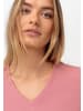 Hessnatur V-Shirt in sorbet
