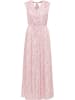 faina Damen Maxikleid in Rosa
