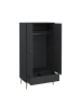 ebuy24 Kleiderschrank Bodo Grau 99 x 59 cm