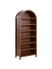 Beliani Schuhschrank LAMBINA in Braun - (W) 75 x (H) 180 x (L) 35 cm