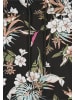 Urban Classics Maxi Skirt in black tropical