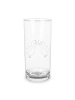 Mr. & Mrs. Panda Trinkglas Pinguin Liebe ohne Spruch in Transparent