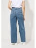 More & More Jeanshose Wide Leg in light blue denim