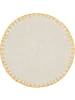 Happy Decor Kids Teppich "Sky shades" in Beige/Gelb - Ø 120  cm