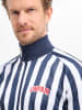 UNFAIR ATHLETICS Sweatjacke Azzuro in marine weiß - 0001